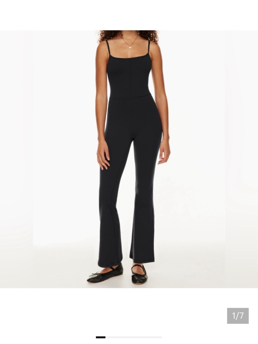 Aritzia Wilfred flare jumpsuit